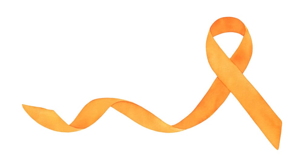 ADHD awareness ribbon in a sunflower-yellow shade, the colour that mirrors Pazbi's signature brand colour